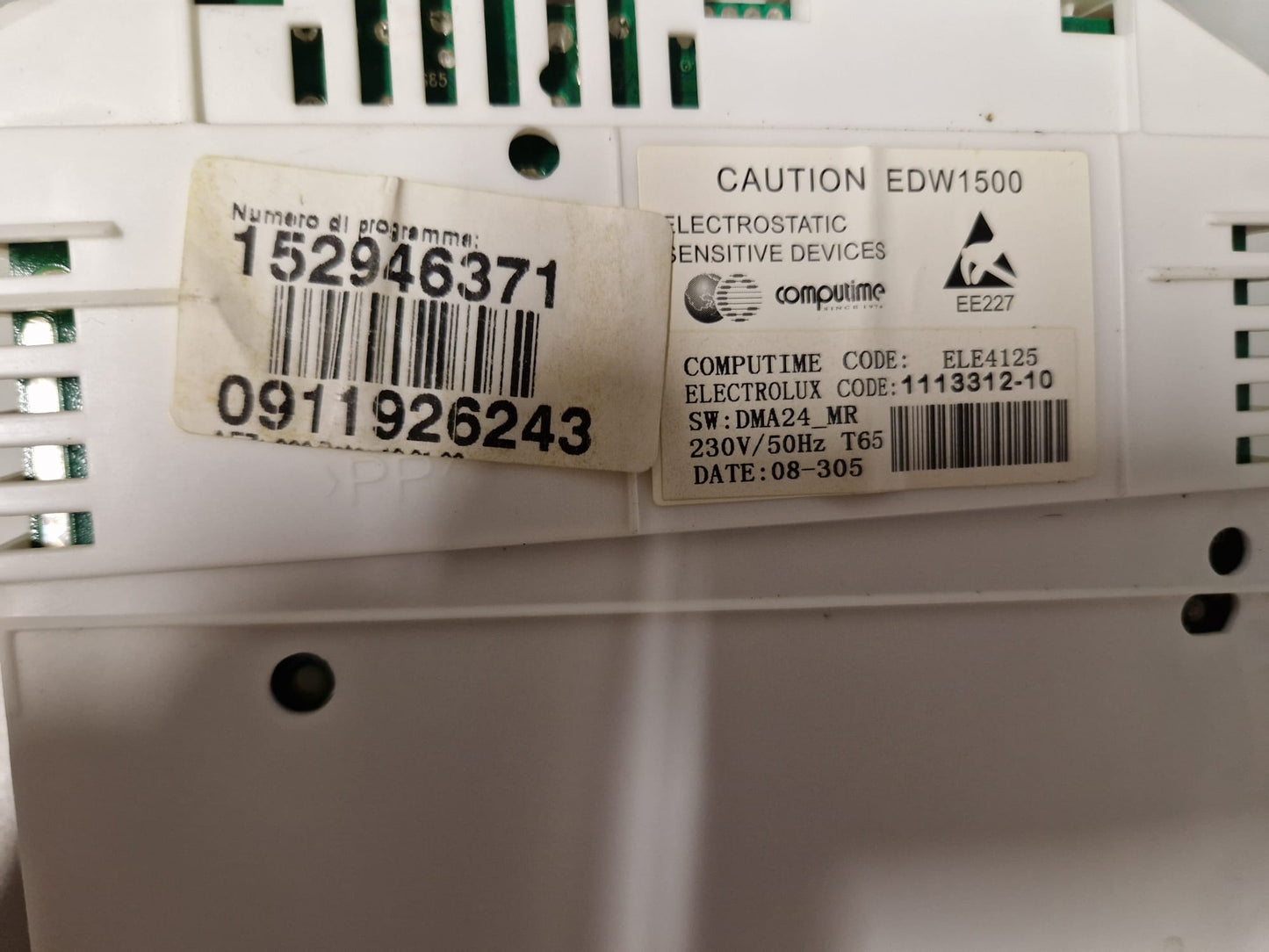 Reparatur Aeg Electrolux Geschirrspüler Elektronik EDW1500 Totalausfall